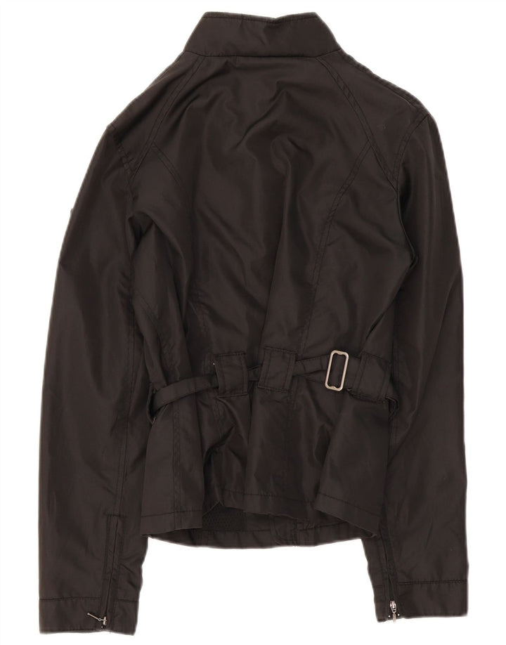 Refrigiwear Girls Rain Jacket 13-14 Years XL Black Polyamide Biker