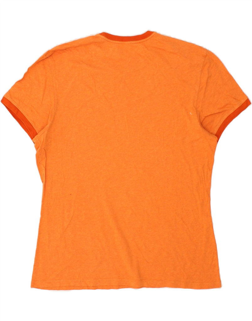 BANANA REPUBLIC Mens T-Shirt Top Large Orange Cotton | Vintage Banana Republic | Thrift | Second-Hand Banana Republic | Used Clothing | Messina Hembry 