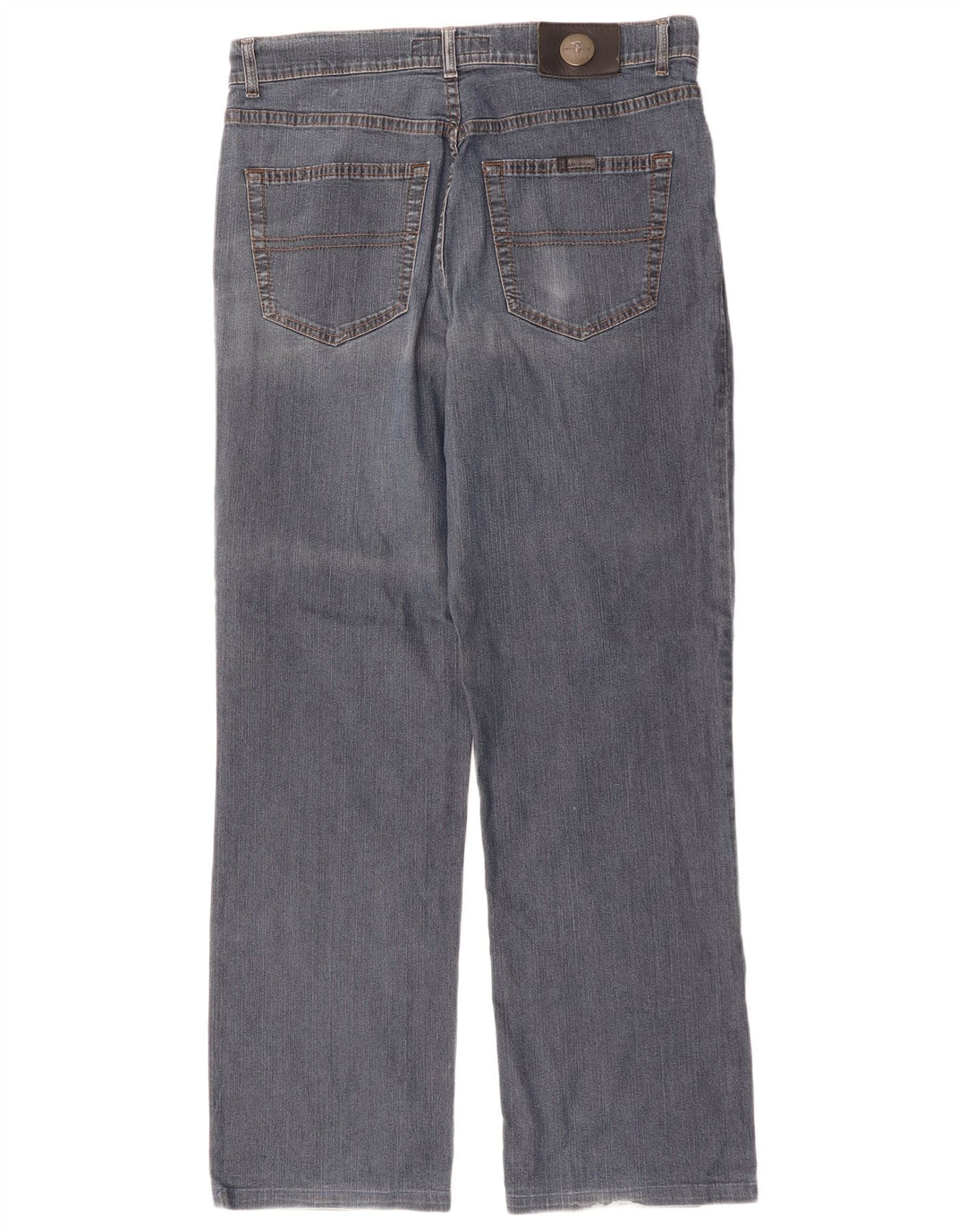 Trussardi Mens Straight Jeans IT 49 Medium W33 L30 Blue Cotton