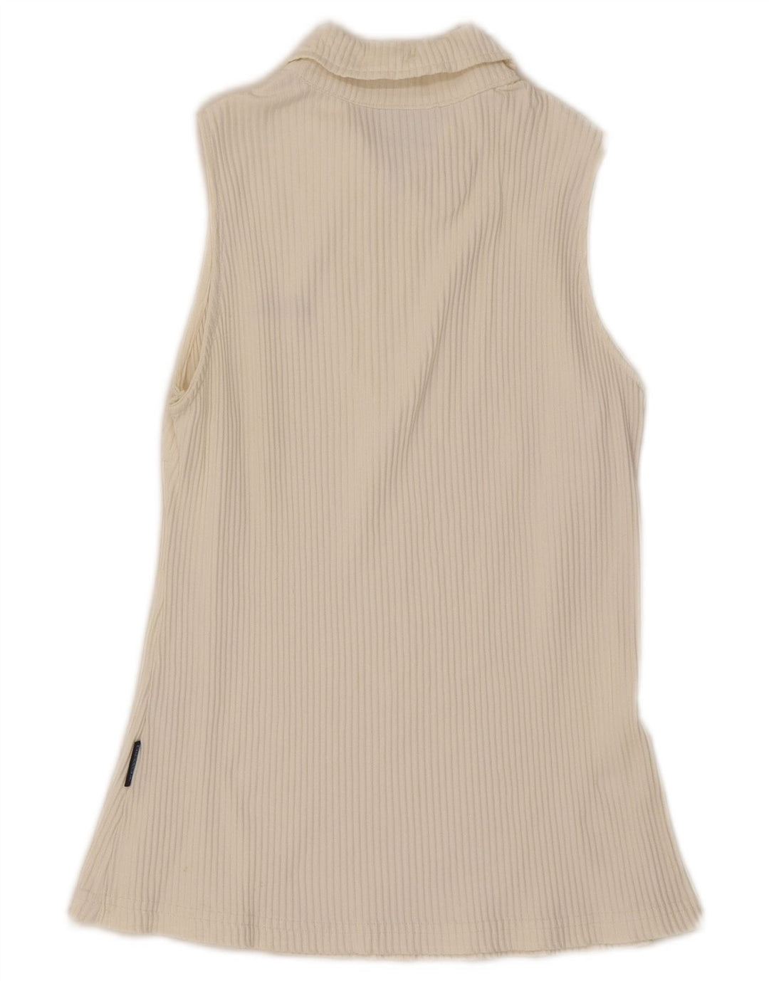 Ellesse Womens Sleeveless Polo shirt UK 16 Large White Polyamide