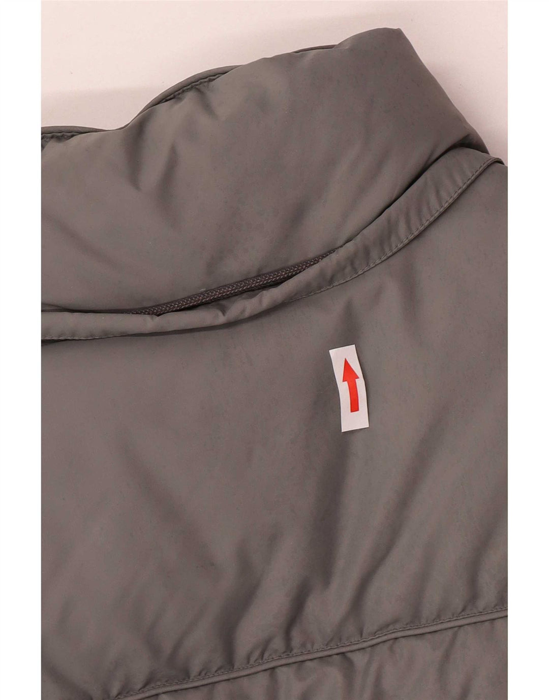 Champion Mens Oversized Padded Jacket UK 10 Small Grey Colourblock
