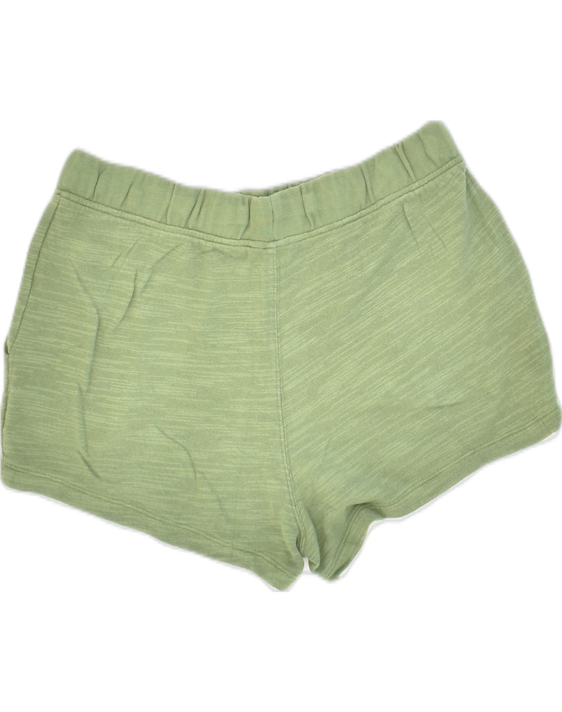 J. CREW Womens Sport Shorts Small Green Cotton | Vintage J. Crew | Thrift | Second-Hand J. Crew | Used Clothing | Messina Hembry 