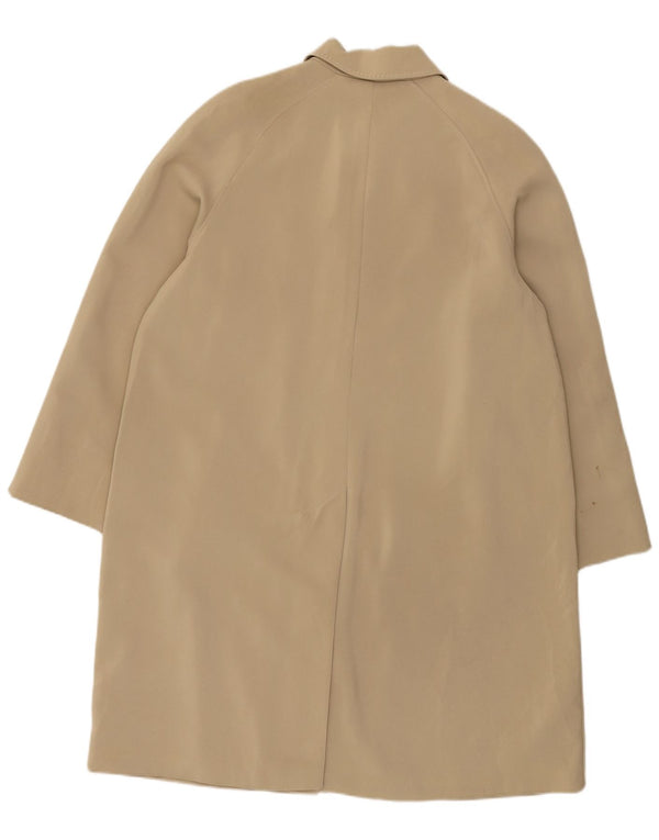 Marks & Spencer Womens Standard Fit Overcoat UK 18 XL Beige Polyester
