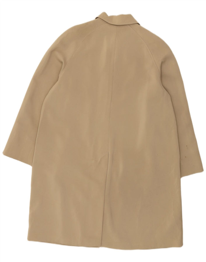 Marks & Spencer Womens Standard Fit Overcoat UK 18 XL Beige Polyester