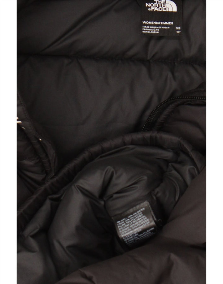 The North Face Womens Oversized Padded Jacket UK 6 XS Black Polyester
