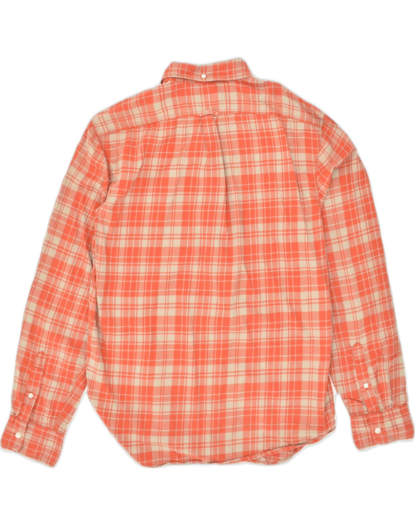 GAP Mens Shirt Large Orange Check Cotton | Vintage Gap | Thrift | Second-Hand Gap | Used Clothing | Messina Hembry 