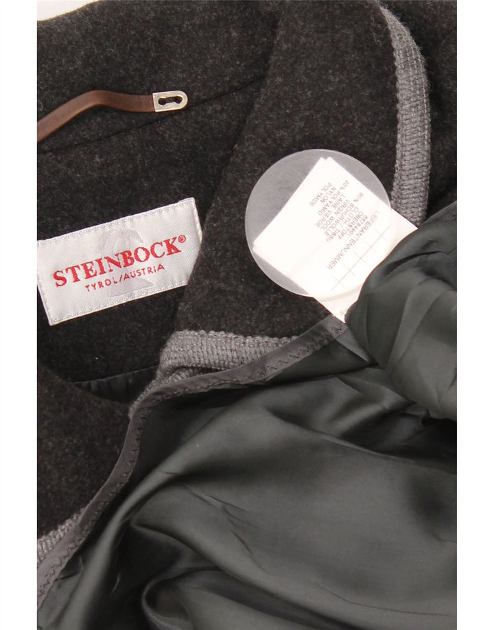Steinbock Womens Cape Coat One Size Black Virgin Wool