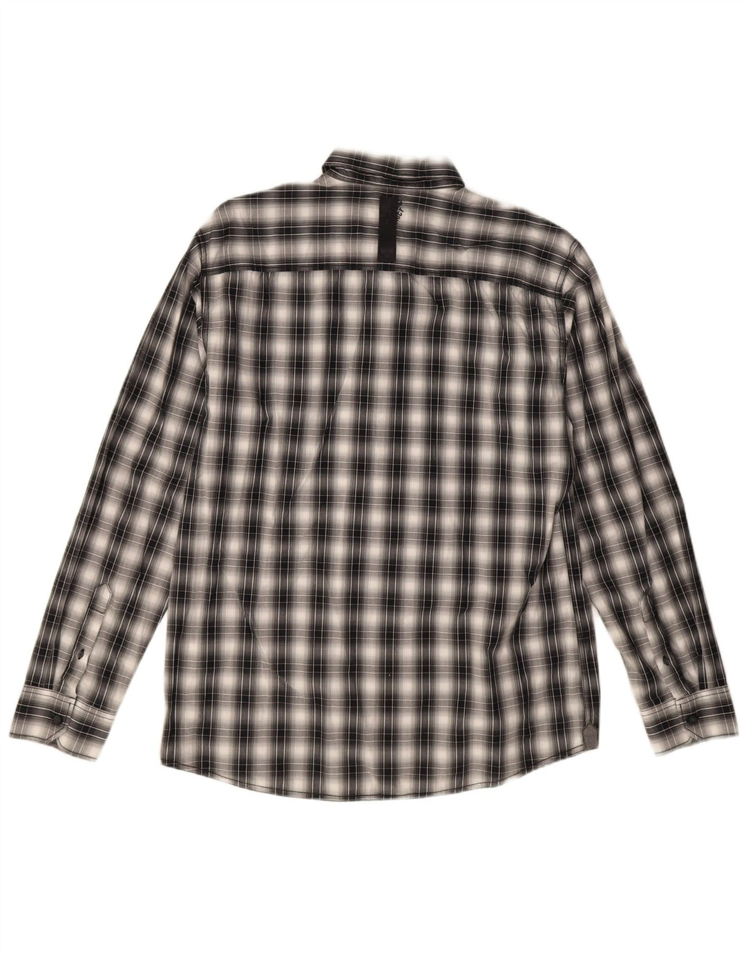 S.Oliver Mens Regular Fit Shirt Large Black Check Cotton