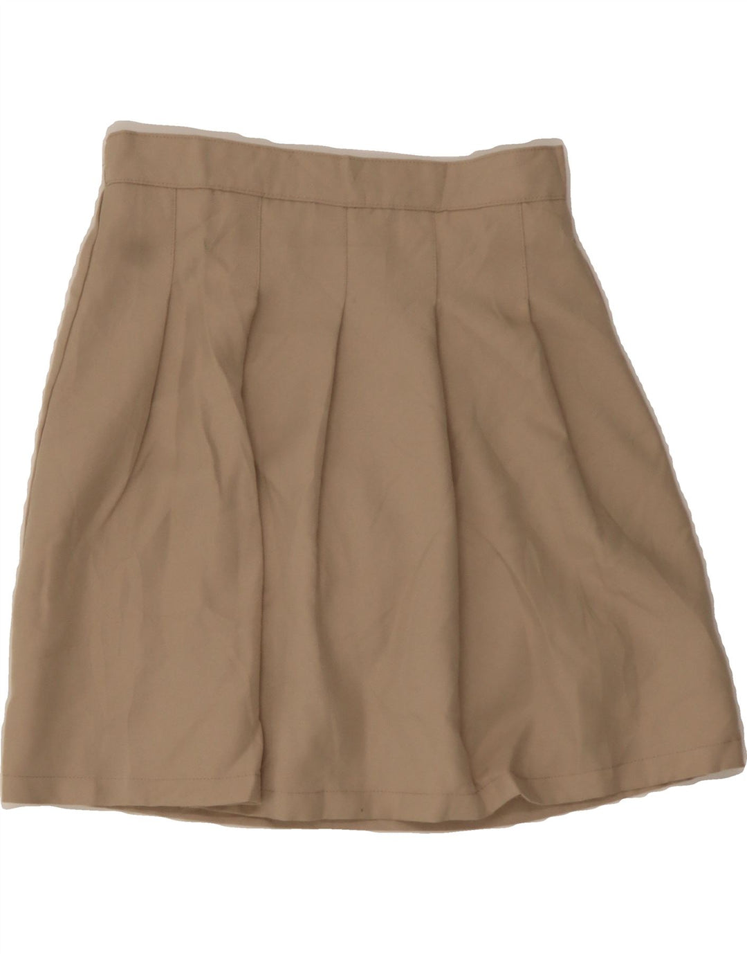 IZOD Girls A-Line Skirt 15-16 Years W26 Beige Polyester Vintage Izod and Second-Hand Izod from Messina Hembry 