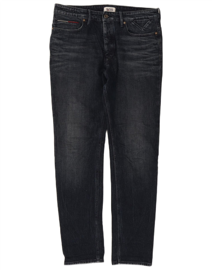 Tommy Hilfiger Mens Slim Jeans W32 L31 Navy Blue