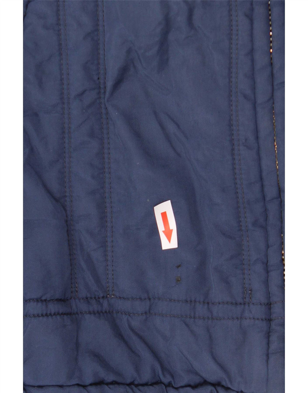Diesel Mens Hooded Bomber Jacket UK 42 XL Blue Nylon