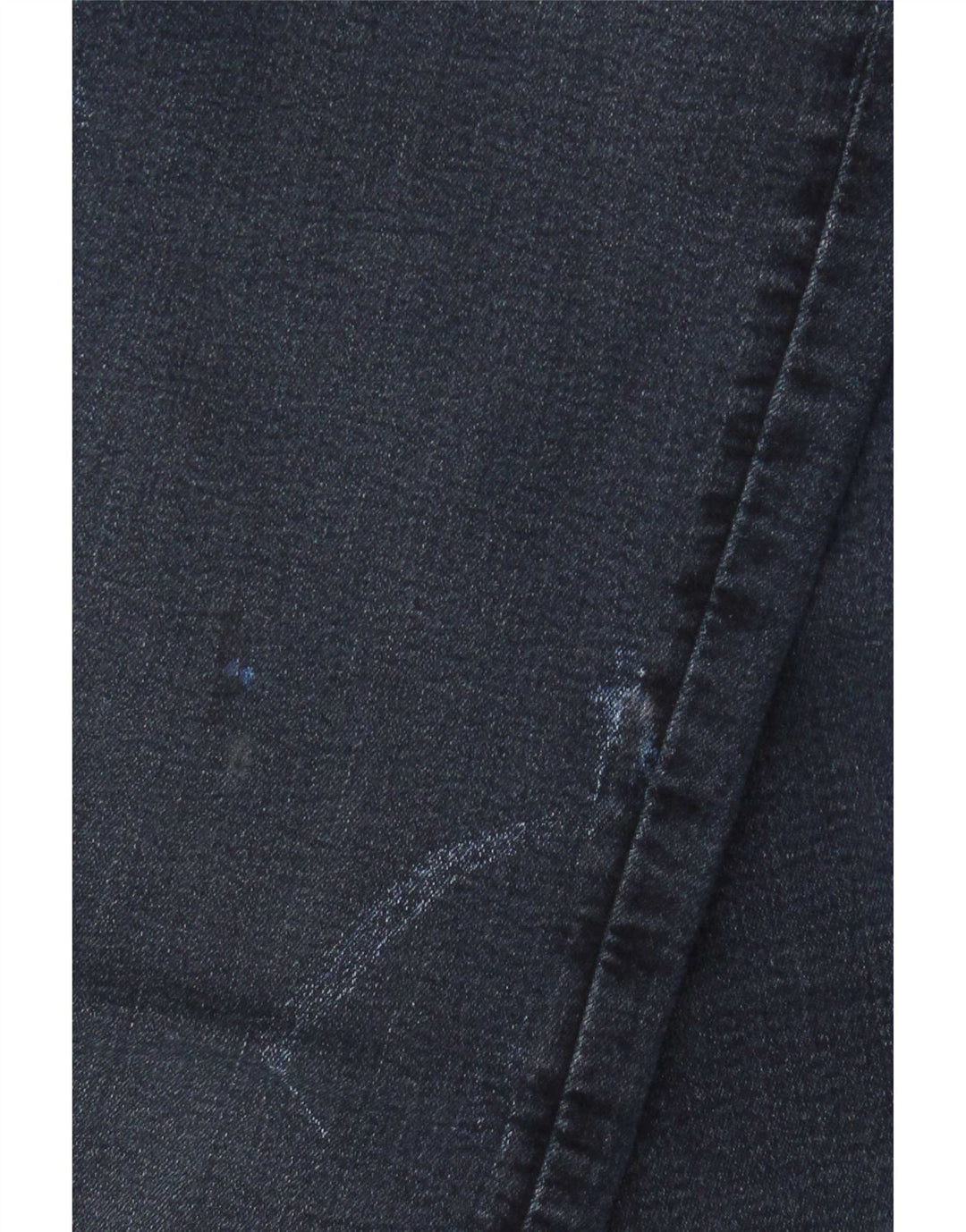 Marks & Spencer Womens Straight Jeans UK 10 Small W30 L27 Navy Blue