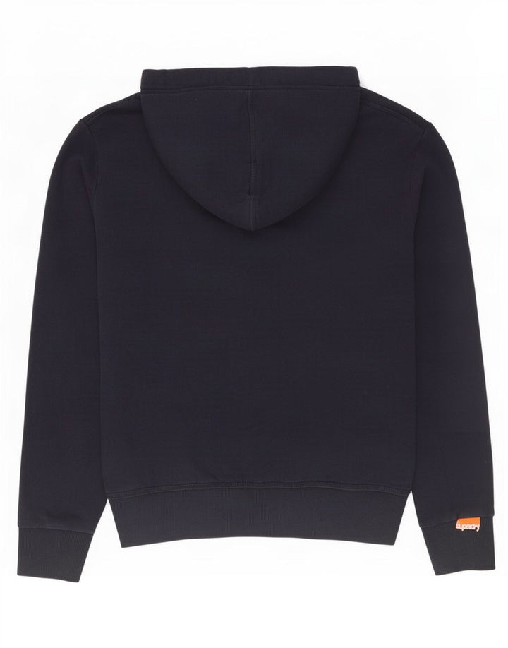 Superdry Mens Hoodie Jumper Large Navy Blue
