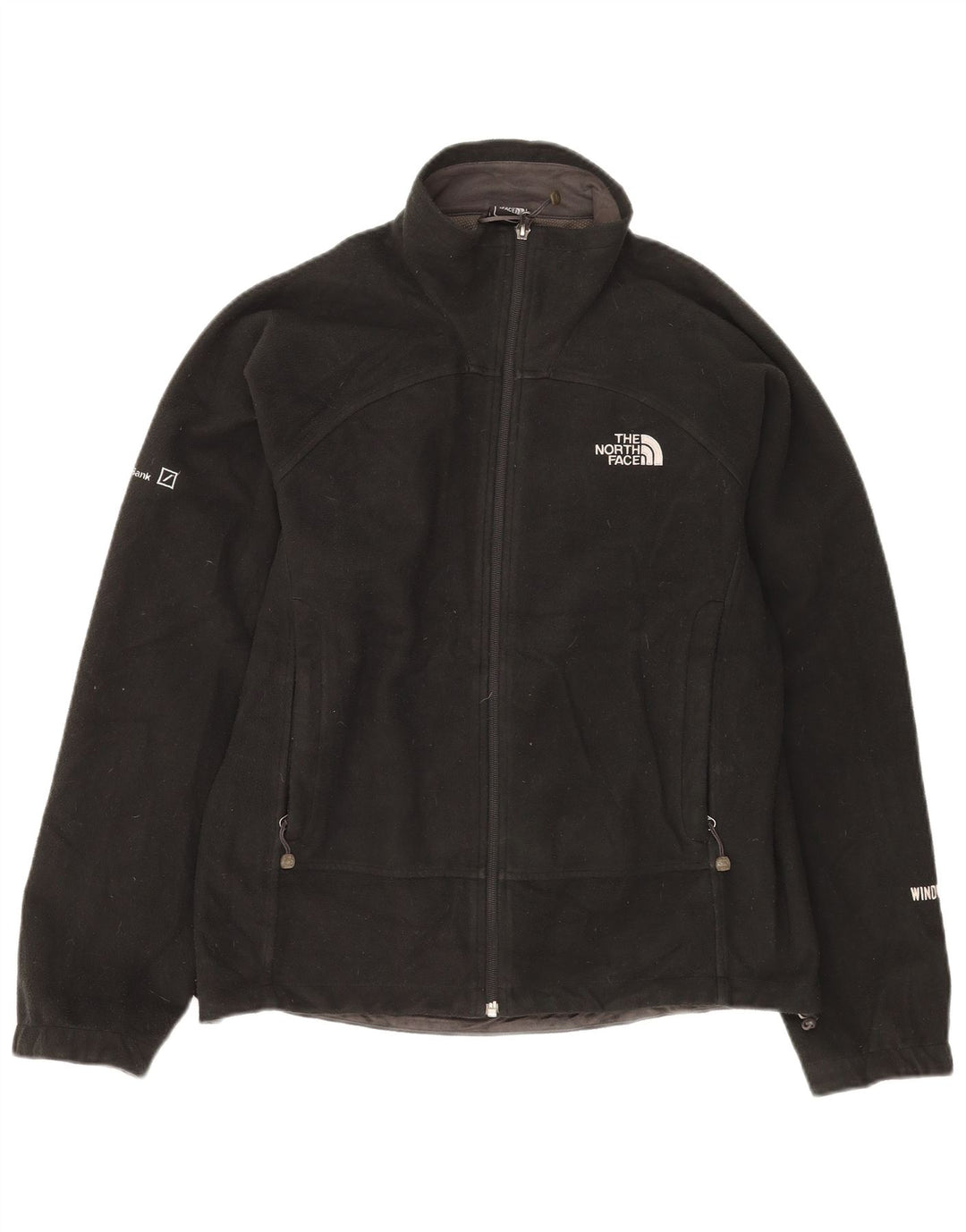 THE NORTH FACE Mens Fleece Jacket UK 38 Medium Black Polyester