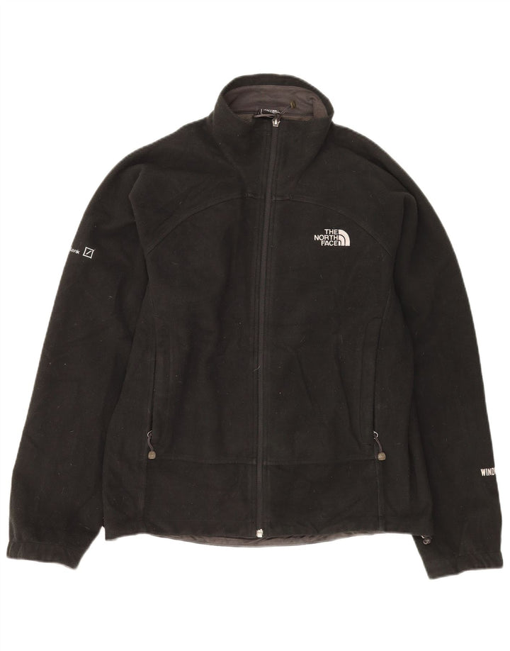 THE NORTH FACE Mens Fleece Jacket UK 38 Medium Black Polyester