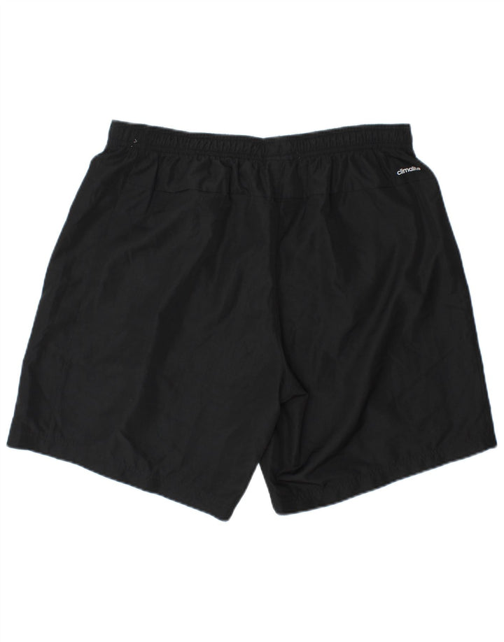 ADIDAS Mens Climalite Sport Shorts Large  Black Polyester