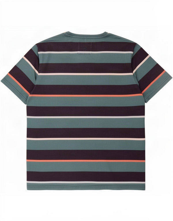 Fat Face Mens T-Shirt Top 2XL Blue Striped Cotton