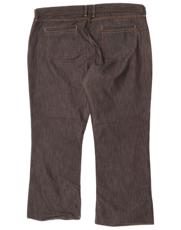Marks & Spencer Womens Autograph Cropped Jeans UK 20 2XL W40 L27 Grey