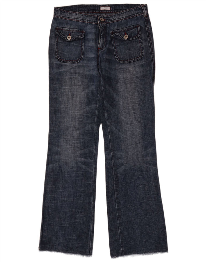 Max & Co. Womens Flared Jeans IT 42 Medium W30 L32 Blue Cotton