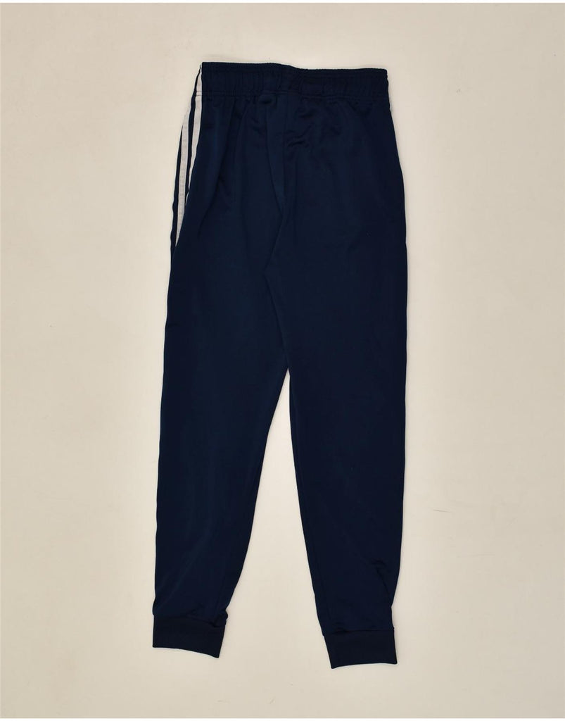 ADIDAS Girls Tracksuit Trousers Joggers 12-13 Years Navy Blue Polyester | Vintage Adidas | Thrift | Second-Hand Adidas | Used Clothing | Messina Hembry 