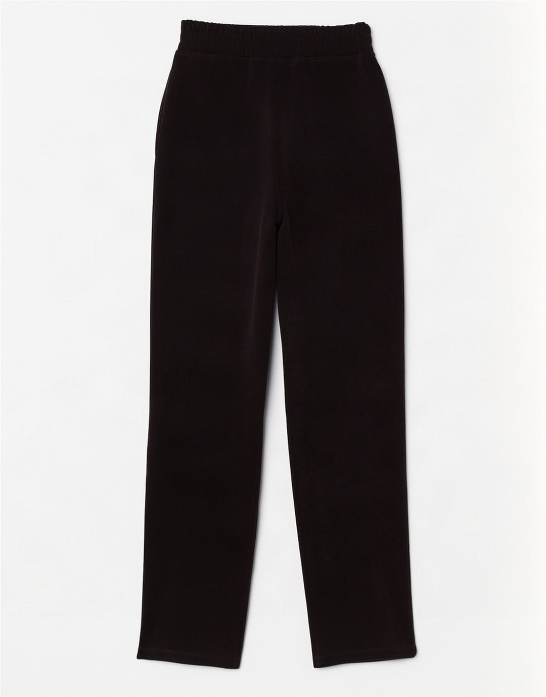 Guess Womens Velour Tracksuit Trousers UK 10 Small Black Polyester