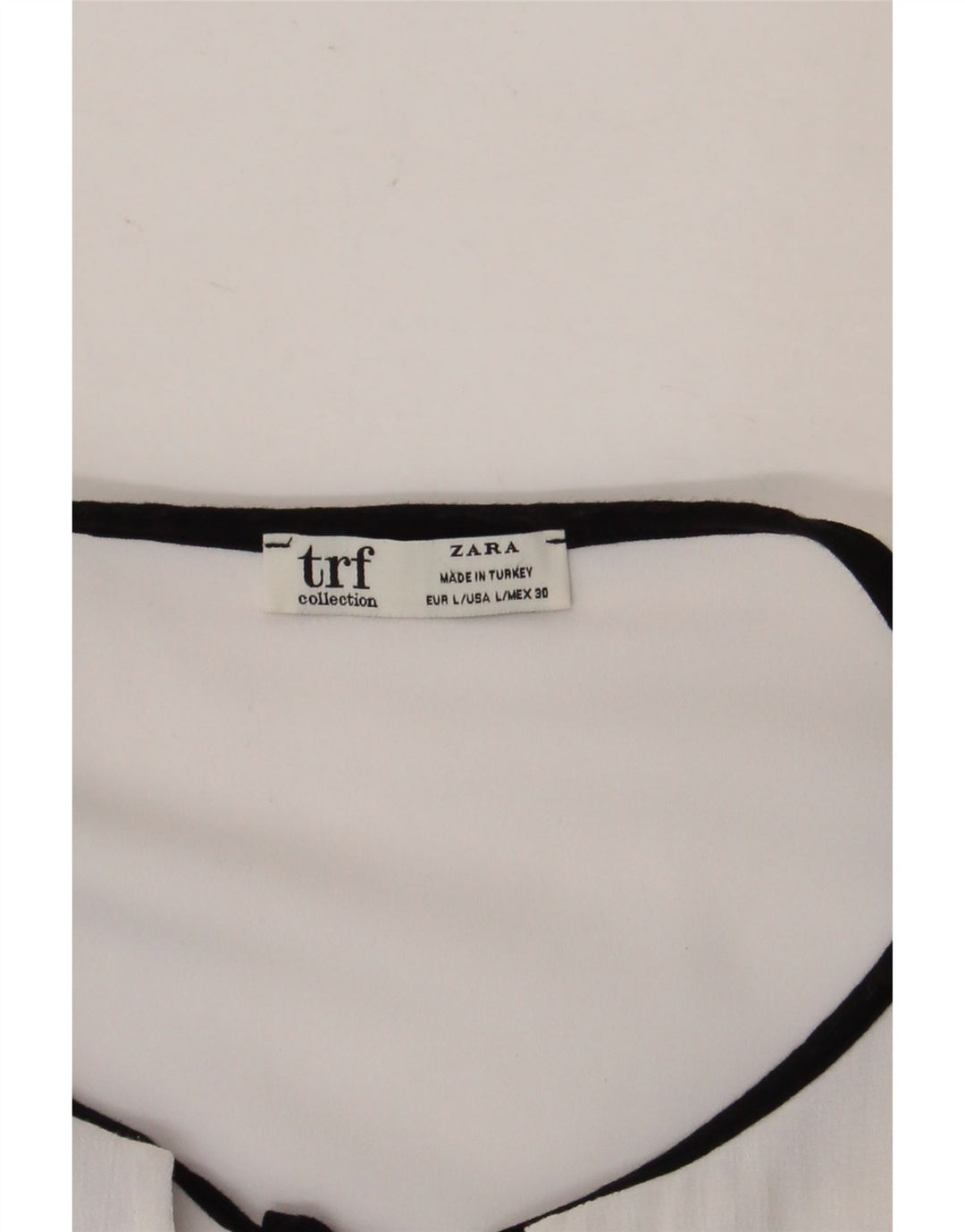 Zara Womens Blouse Top UK 16 Large White