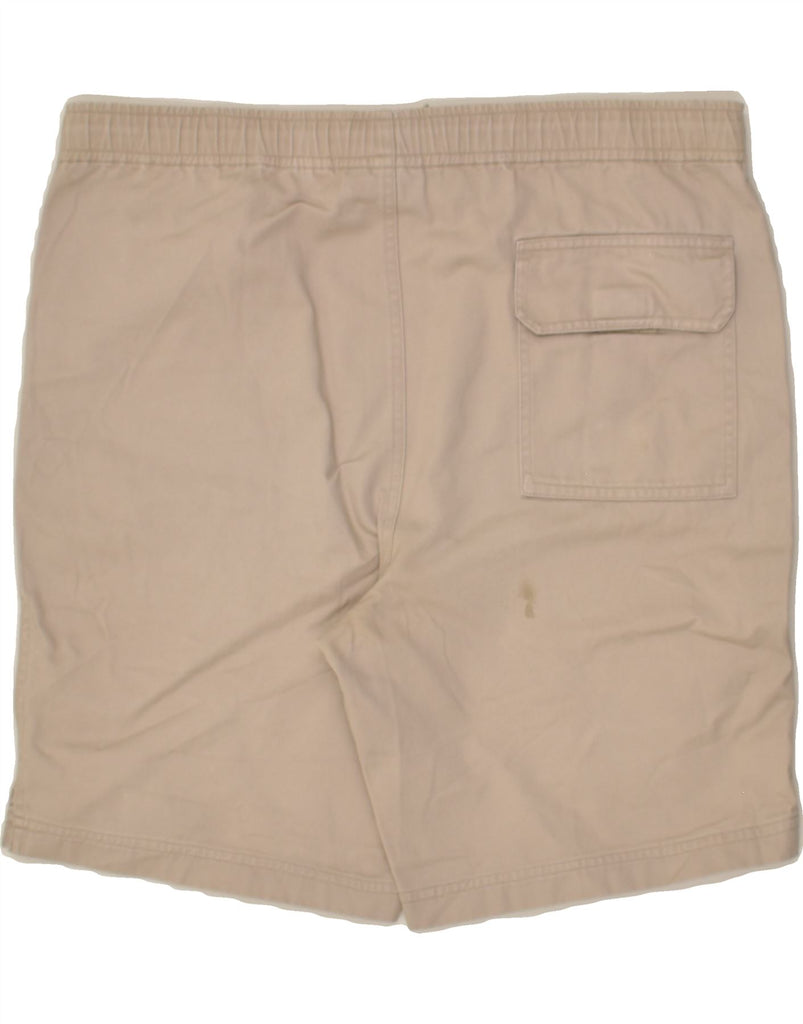 LOTTO Mens Sport Shorts UK 36/38 Small Beige Cotton | Vintage Lotto | Thrift | Second-Hand Lotto | Used Clothing | Messina Hembry 