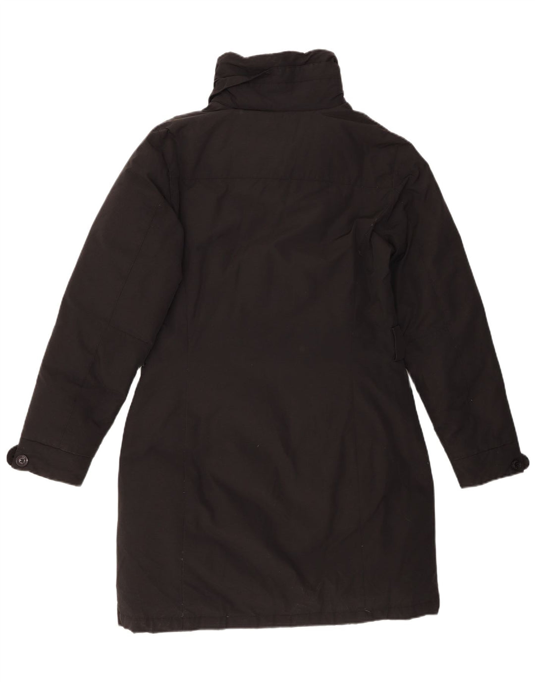 Woolrich Womens Padded Coat UK 14 Large Black Cotton
