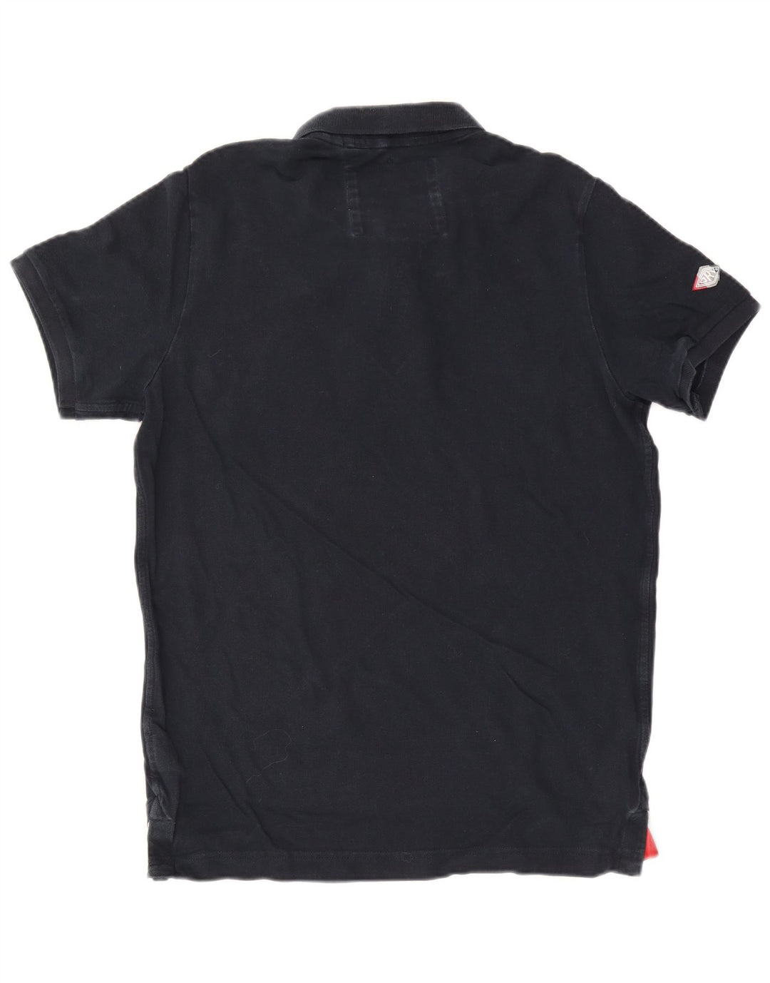 Superdry Mens Polo Shirt 2XL Navy Blue Cotton