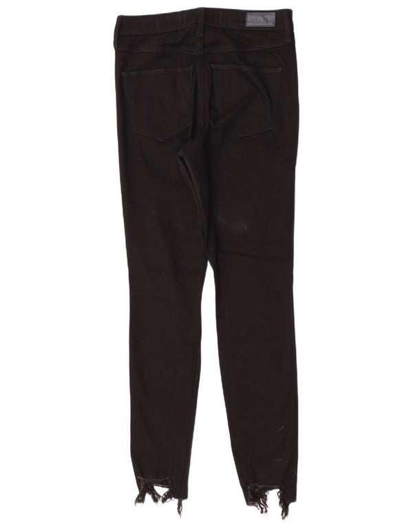 Hollister Womens Skinny Jeans W29 L30 Black Cotton