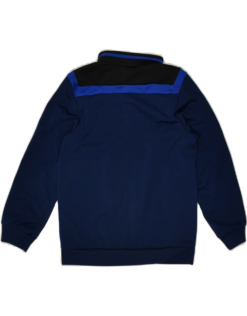 ADIDAS Boys Tracksuit Top Jacket 5-6 Years 2XS  Navy Blue Polyester | Vintage Adidas | Thrift | Second-Hand Adidas | Used Clothing | Messina Hembry 