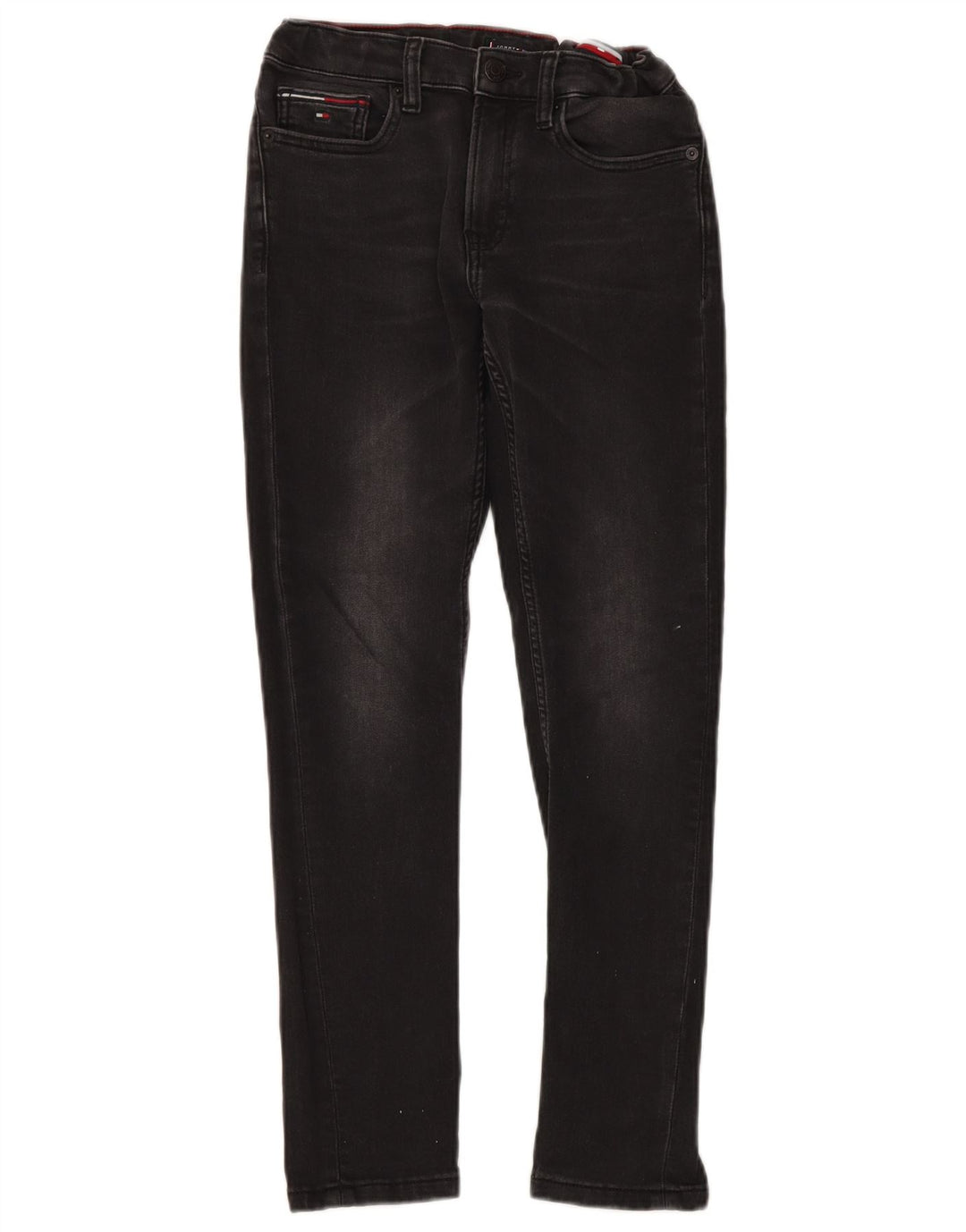 Tommy Hilfiger Boys Slim Jeans 11-12 Years W28 L28 Black Cotton