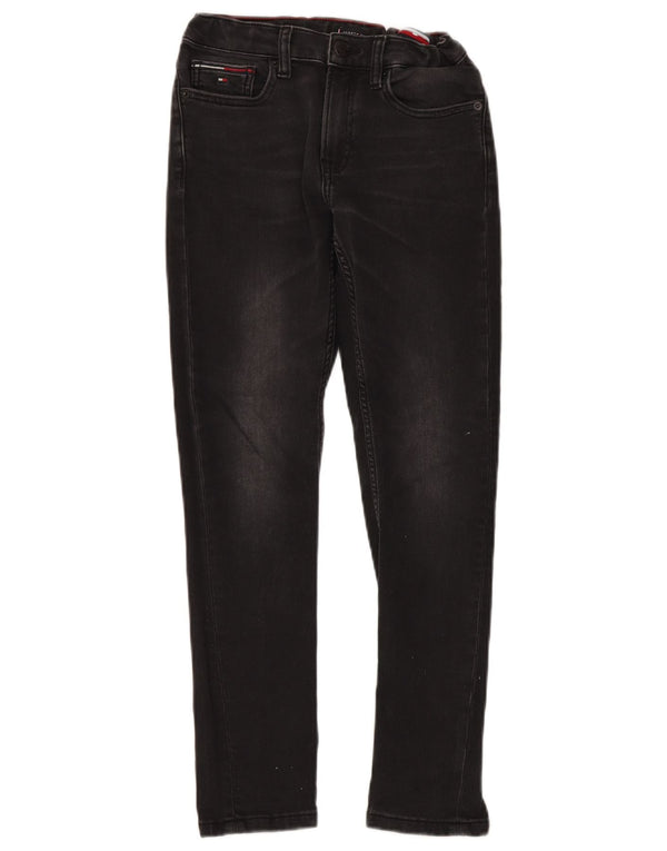 Tommy Hilfiger Boys Slim Jeans 11-12 Years W28 L28 Black Cotton