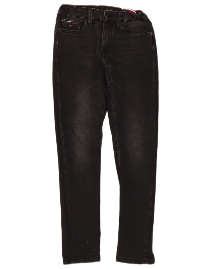 Tommy Hilfiger Boys Slim Jeans 11-12 Years W28 L28 Black Cotton