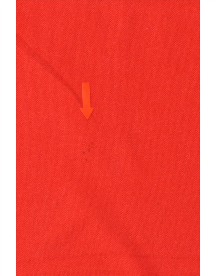 HENRY COTTONS Mens Polo Shirt Medium Red Cotton Vintage Henry Cottons and Second-Hand Henry Cottons from Messina Hembry 