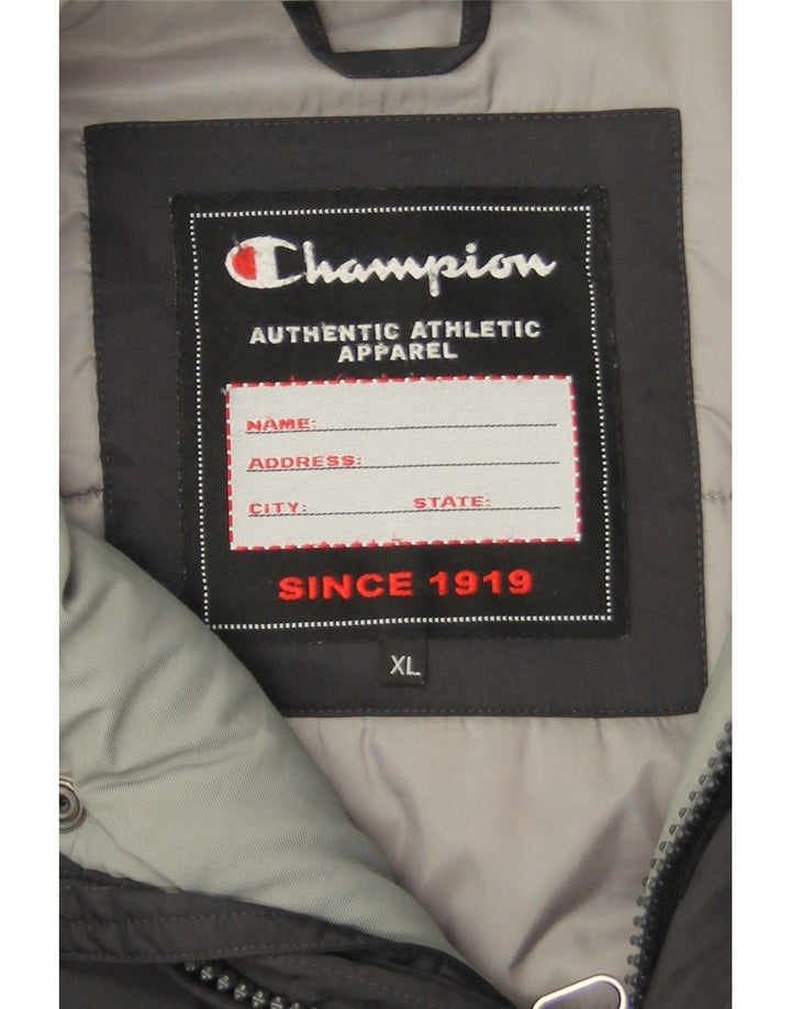 Champion Mens Padded Jacket UK 42 XL Black