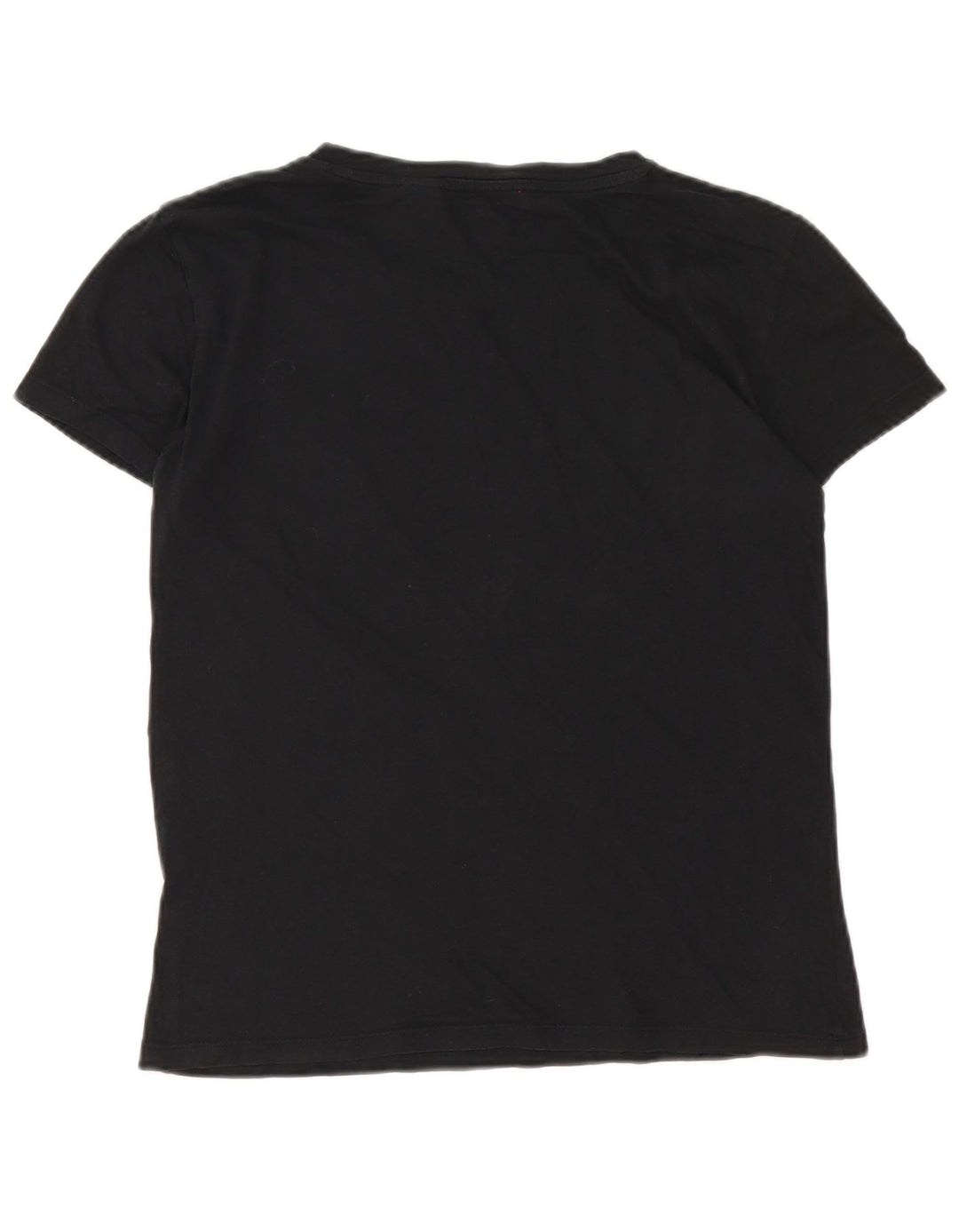 Levi's Womens Graphic T-Shirt Top UK 12 Medium Black