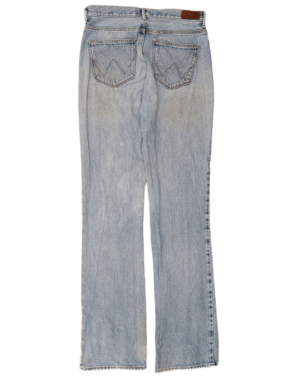 WRANGLER Womens Bootcut Jeans W28 L32 Blue Cotton