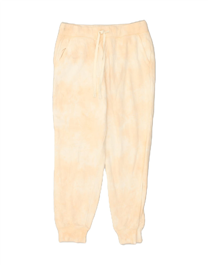 J. CREW Womens Tracksuit Trousers Joggers UK 10 Small Orange Tie Dye | Vintage J. Crew | Thrift | Second-Hand J. Crew | Used Clothing | Messina Hembry 