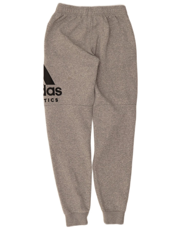 Adidas Mens Graphic Tracksuit Trousers Joggers Small Grey