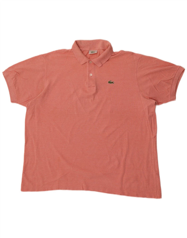 Lacoste Mens Polo Shirt Size 7 2XL Pink