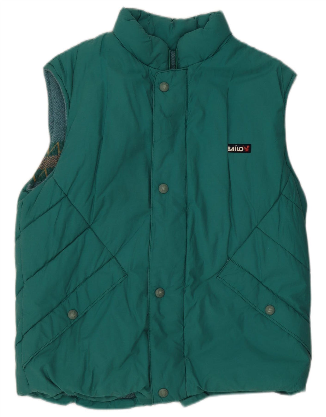 Bailo Mens Padded Gilet UK 40 Large Green