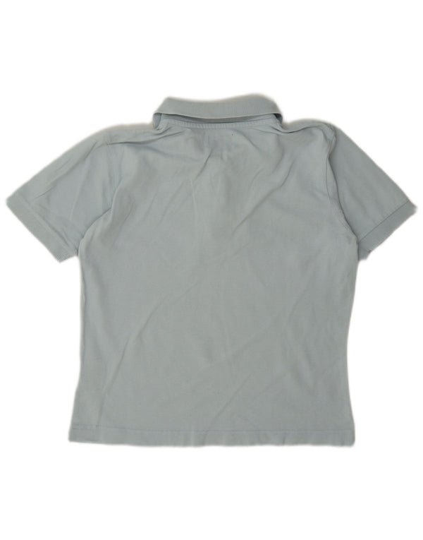 Kappa Womens Polo Shirt UK 12 Medium Blue Cotton