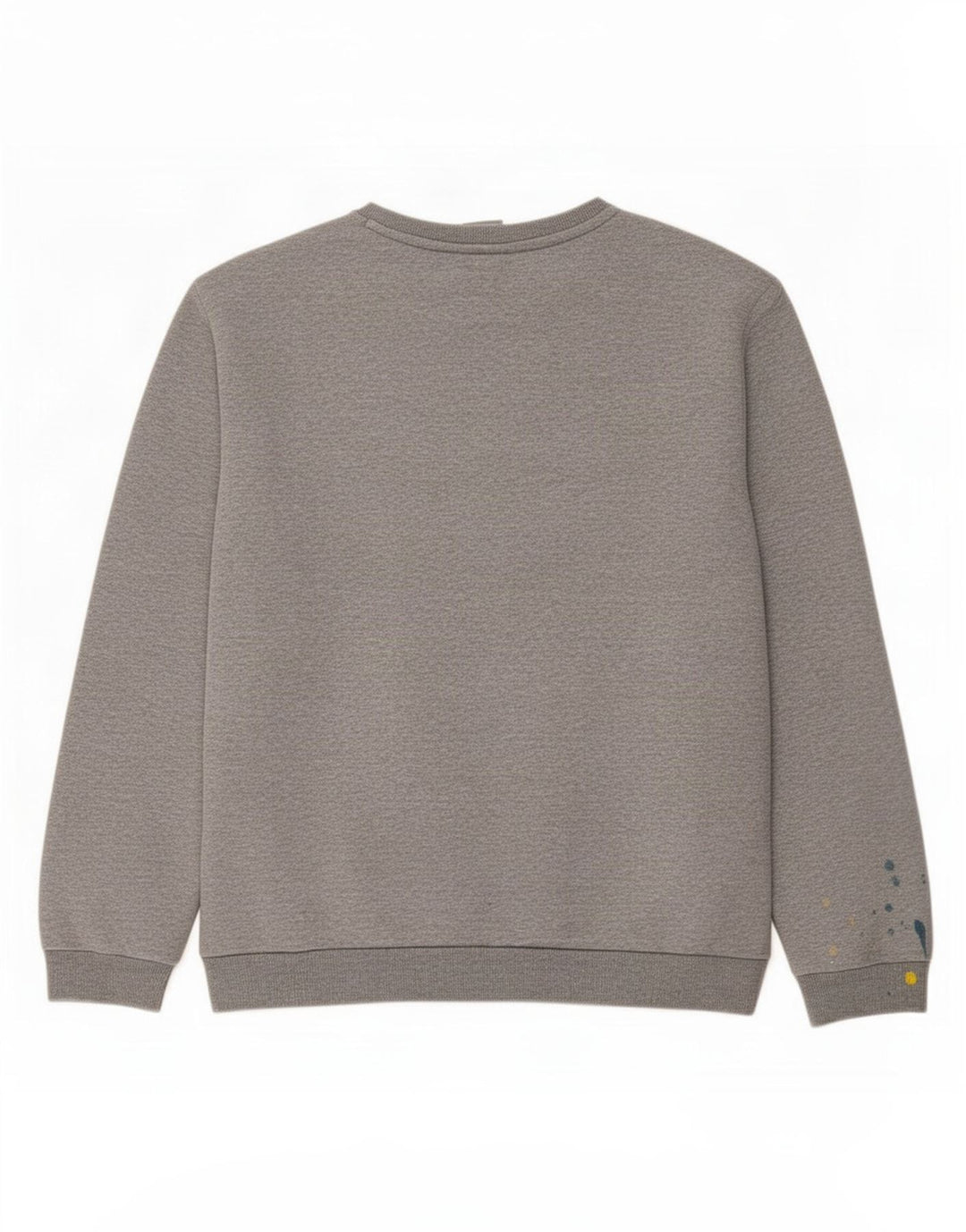 Puma Mens Sweatshirt Jumper Large Grey Flecked Cotton