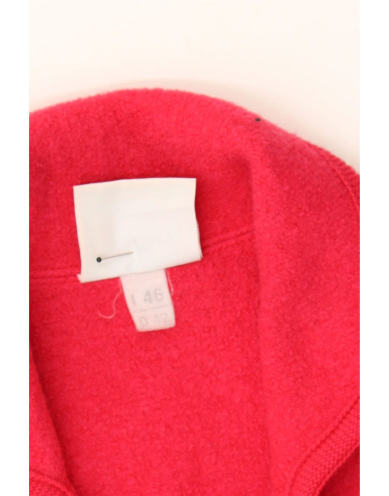KAUFMANN Womens 3 Button Blazer Jacket IT 46 Large Red Wool Vintage Kaufmann and Second-Hand Kaufmann from Messina Hembry 