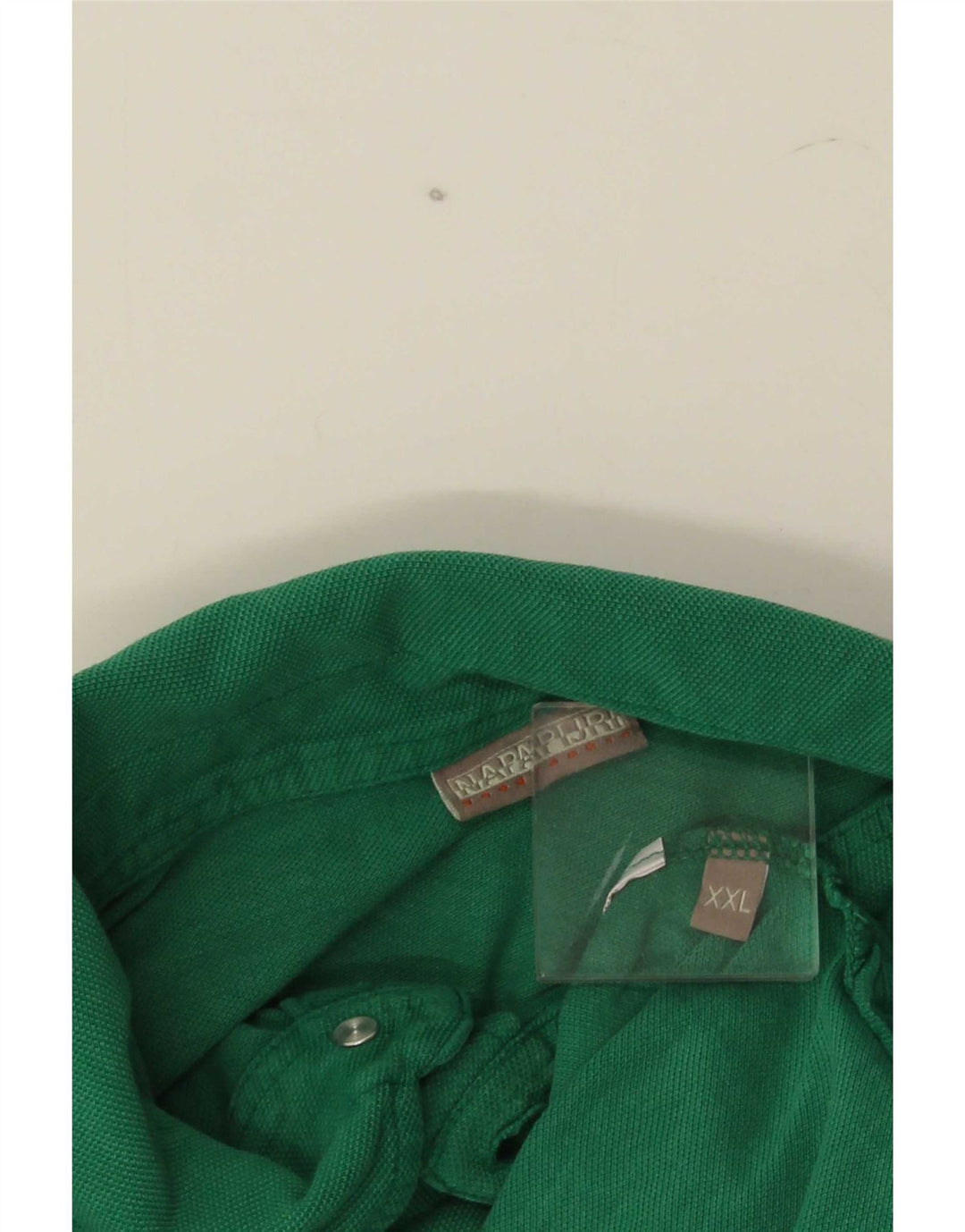 Napapijri Mens Polo Shirt 2XL Green