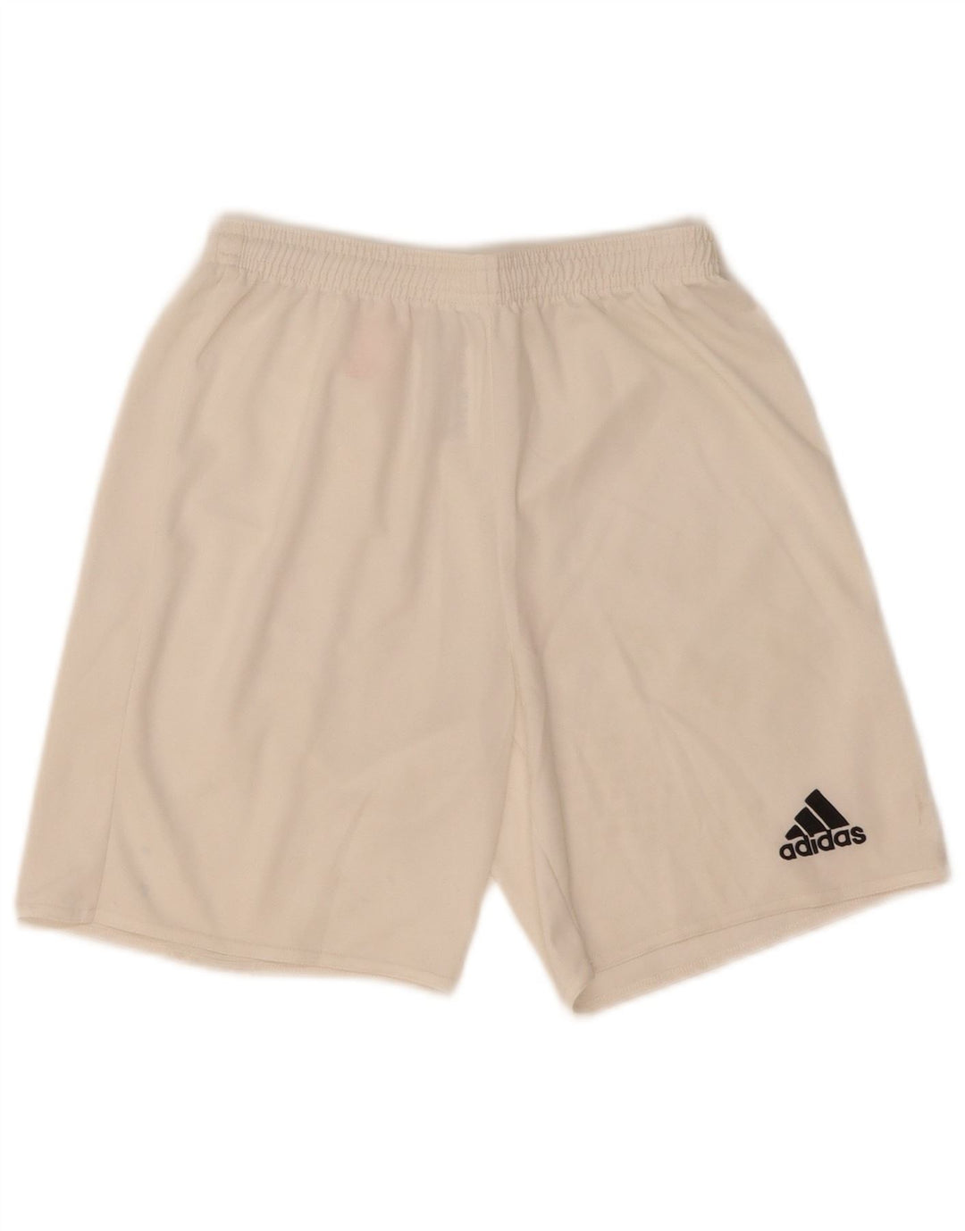 Adidas Boys Climalite Sport Shorts 13-14 Years White Polyester