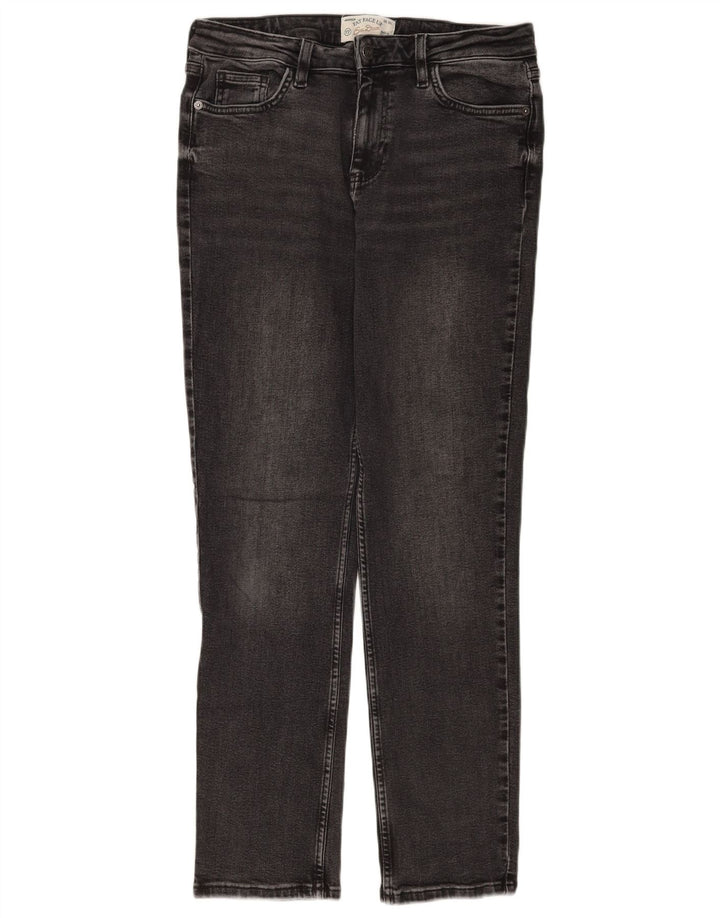 Fat Face Womens Sway Slim Jeans UK 12 Medium W30 L30 Grey Cotton