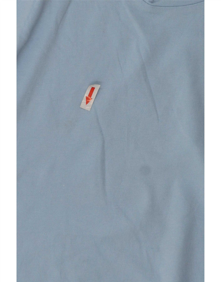 Adidas Mens T-Shirt Top Small Blue Cotton