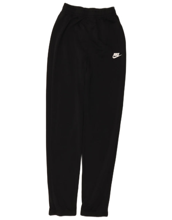 Nike Boys Standard Fit Tracksuit Trousers 13-14 Years XL Black Polyester